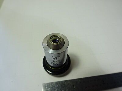 MICROSCOPE PART OBJECTIVE OLYMPUS JAPAN C20 OPTICS AS IS B#AE-71