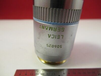 LEICA DMR GERMANY OBJECTIVE 40X PH LENS OPTICS MICROSCOPE PART 506025 &6-B-03