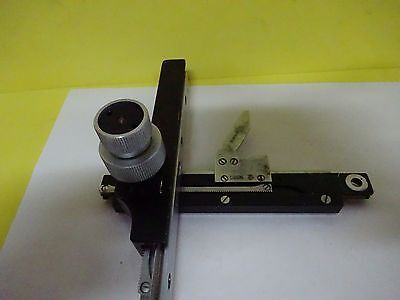 MICROSCOPE STAGE SPECIMEN MICROMETER GERMANY AO 1580 AMERICAN OPTICS BIN#X3-28