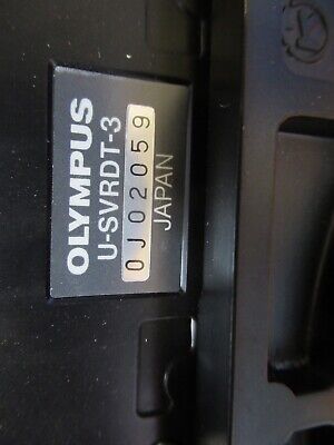 OLYMPUS JAPAN XY STAGE TABLE U-SVRDT-3 PRO MICROSCOPE PART AS PICTURED &A2-A-72