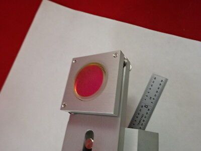 OPTICAL EDMUNDS SCI MOUNTED COATED FILTER MIRROR LASER OPTICS AS IS BIN#D1-B-05