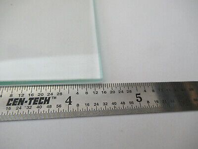 GLASS PLATE STAGE MICROSCOPE PART AS PICTURED #F2-A-24