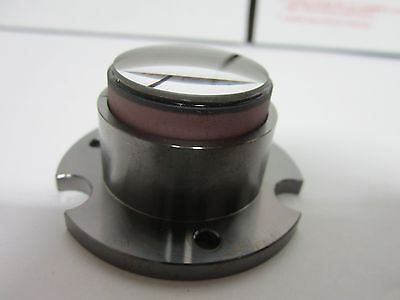 OPTICAL CONVEX LENS MOUNTED ON INVAR ALLOY METAL HIGH END OPTICS  BIN#P2-A-11