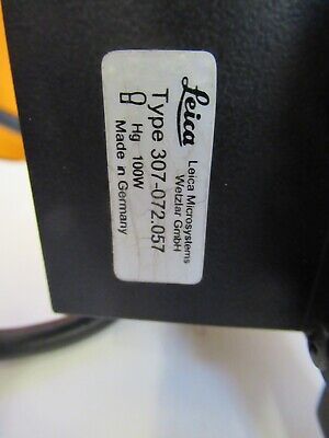 LEICA GERMANY DMRB 307-072.057 LAMP MODULE MICROSCOPE PART AS PICTURED &H8-B-29