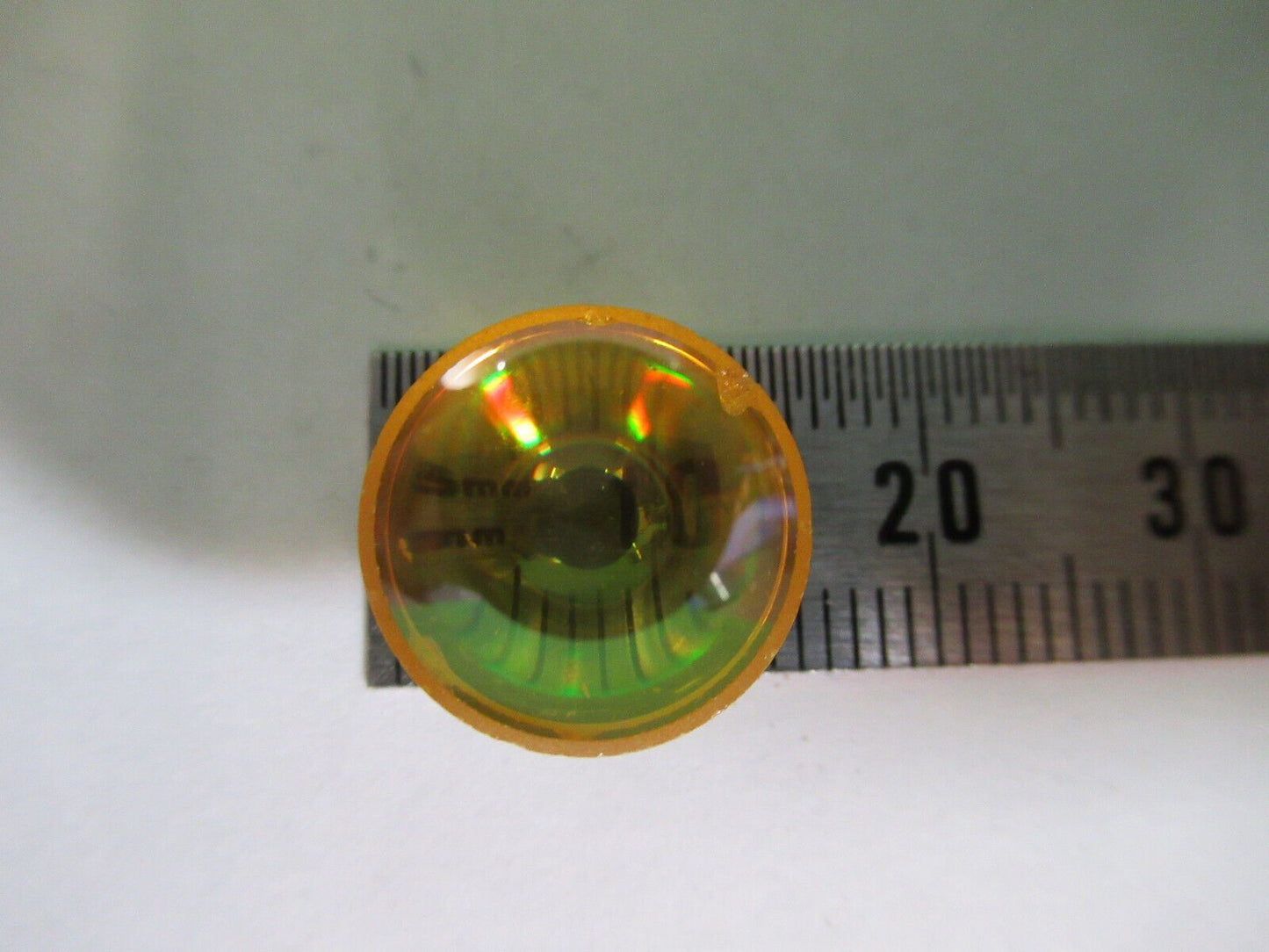 IR OPTICAL INFRARED OPTICS ZnSe HIGHLY CONVEX CONCAVE LENS OPTICS AS IS #Z5-A-64