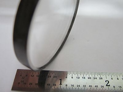 OPTICAL CONVEX CONCAVE LENS MIL SPEC LASER OPTICS AS IS BIN#45-33