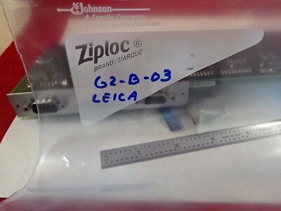 MICROSCOPE PART LEICA GERMANY DMRXA ELECTRONIC BOARD AS IS B#G2-B-03