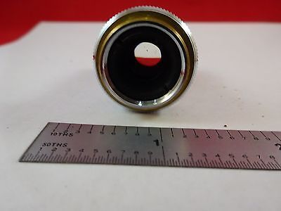 MICROSCOPE PART OBJECTIVE LEITZ L32X OPTICS AS IS BIN#K8-B-13