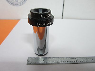 OPTICAL EYEPIECE ERNST LEITZ PROJECTOR PROJ  MICROSCOPE OPTICS AS IS BIN#K2-13