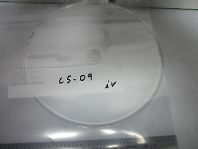 OPTICAL THICK GLASS BK7 DISC LASER OPTICS BIN#L5-09