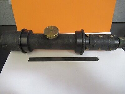 ANTIQUE DOUGLAS SCOPE ALIGNMENT FIXTURE C-29101 TELESCOPE AS PICTURED &FT-1-A-03