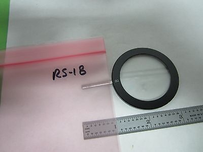 MIKROSKOPTEIL FILTER B DIFFUSOR ILLUMINATOR OPTICS AS IS BIN#R5-18