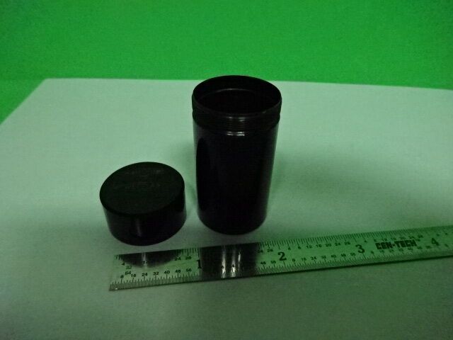 EMPTY CONTAINER MICROSCOPE OBJECTIVE ANTIQUE SEIBERT GERMANY AS IS #AQ-A-04