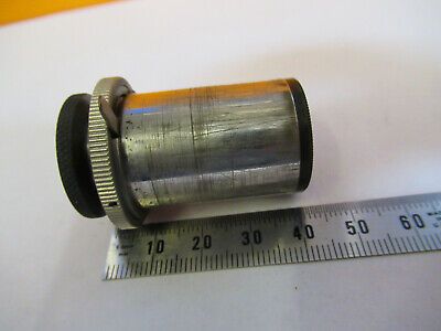 ANTIQUE LEITZ WETZLAR EYEPIECE IRIS OPTICS MICROSCOPE PART AS PICTURED &8Y-A-109