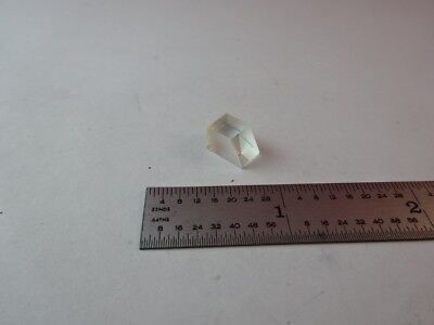 MINI OPTICAL GLASS PRISM MIL SPEC LASER OPTICS AS IS #54-A-05