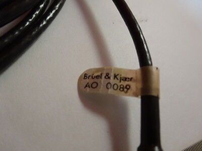 ULTRA LOW NOISE CABLE for BRUEL KJAER AO 0089 ACCELEROMETER VIBRATION #10-DT-C