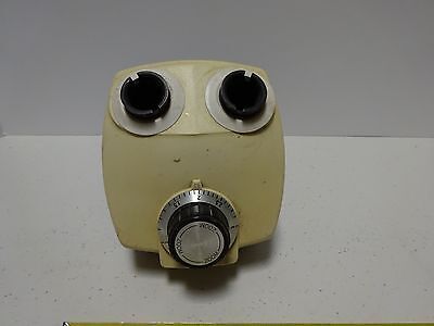 FOR PARTS MICROSCOPE STEREO HEAD LEICA STEREOZOOM 4 OPTICS AS IS BIN#TB-4-A