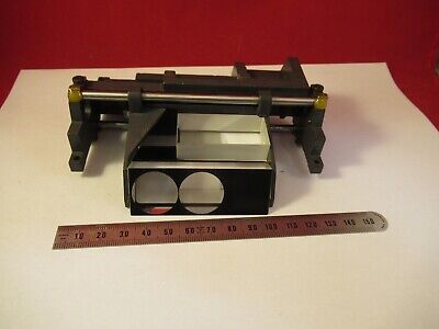 LEICA GERMANY HEAD OPTICS PRISM ASSEMBLY MICROSCOPE PART AS PICTURED &96-A-02