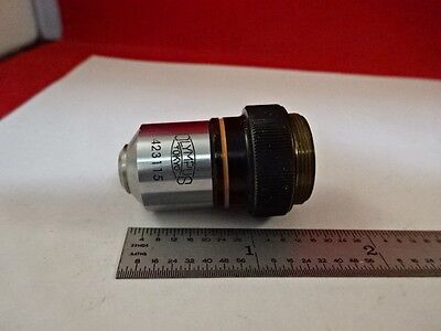 MICROSCOPE PART OLYMPUS JAPAN M10 OBJECTIVE OPTICS AS IS #AM-47