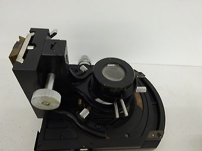 MICROSCOPE PART ZEISS GERMANY PHOTOMIC STAGE TABLE OPTICS AS IS BIN#C8-E-07