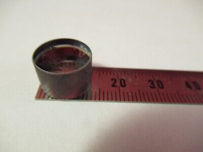 OPTICAL MIL SPEC THICK CONVEX CONCAVE LENS LASER OPTICS AS PICTURED &13-A-37