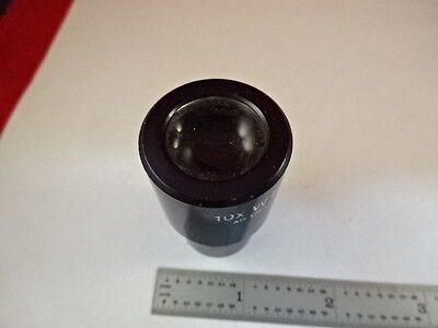 MICROSCOPE PART EYEPIECE OCULAR AO AMERICAN 176A 10X WF OPTICS AS IS #M4-B-12