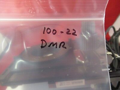 LEICA DMR GERMANY STAGE TABLE ROTABLE for POL OPTICS MICROSCOPE PART &100-22