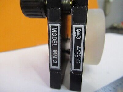 OPTICAL NEWPORT NRC MM-2 MOUNT + DICHROIC MIRROR LASER OPTICS AS PIC &G1-A-48