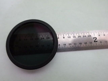 MICROSCOPE PART POLARIZER POL FAIR CONDITION FILTER OPTICS AS IS #H1-B-16