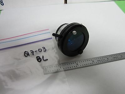 MICROSCOPE PART BAUSCH LOMB CONDENSER + IRIS ILLUMINATOR LENS AS IS BIN#Q7-03