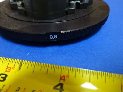 MICROSCOPE PART MAGNIFICATION CHANGER REICHERT AUSTRIA POLYVAR AS IS  #65-A-21