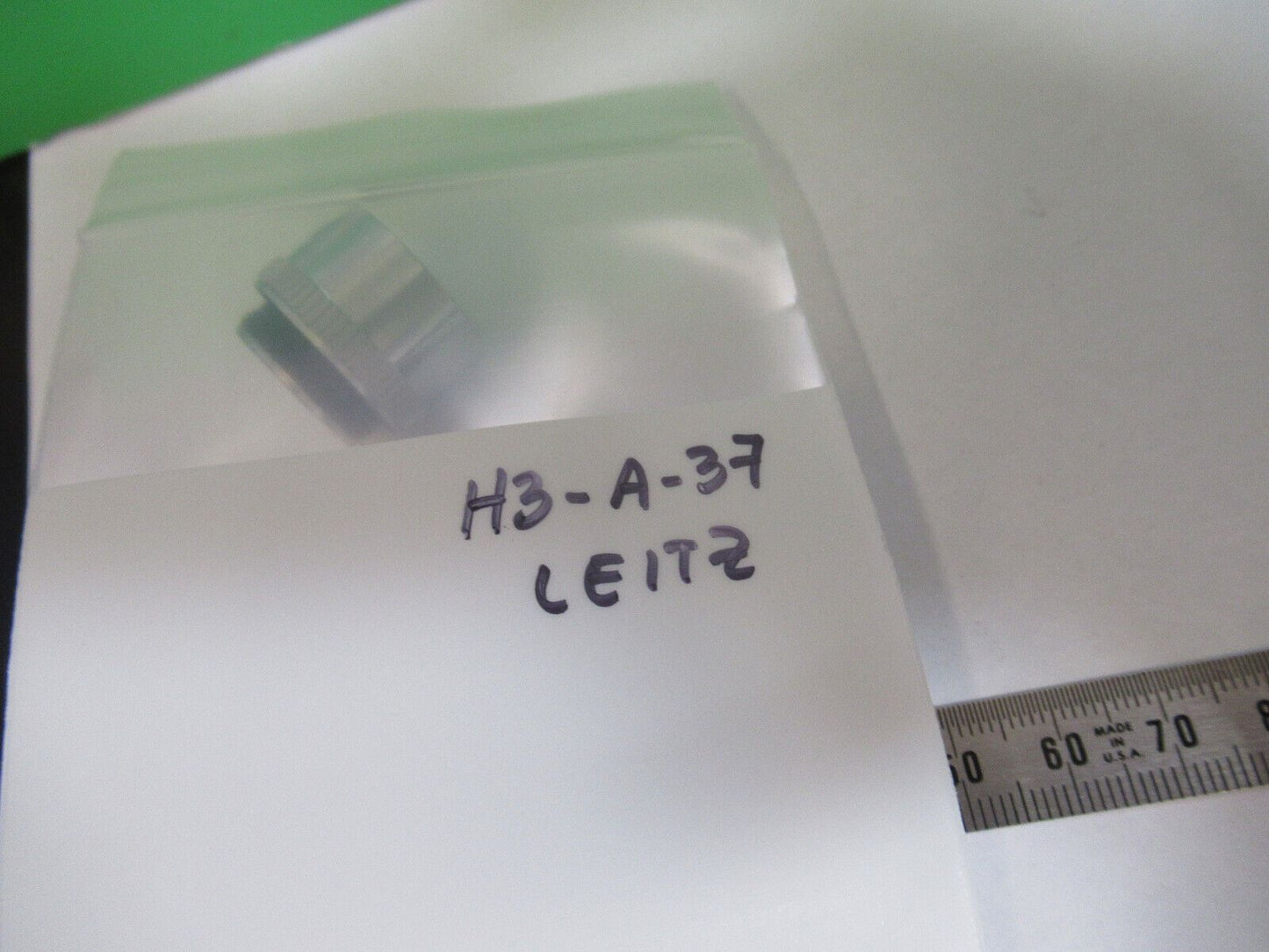 OBJECTIVE EXTENDER ADAPTER LEITZ GERMANY MICROSCOPE PART AS PICTURED #H3-A-37