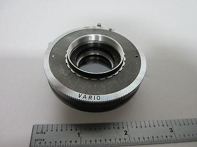 OPTICAL VINTAGE CAMERA SHUTTER  VARIO OPTICS  BIN#P2-A-07