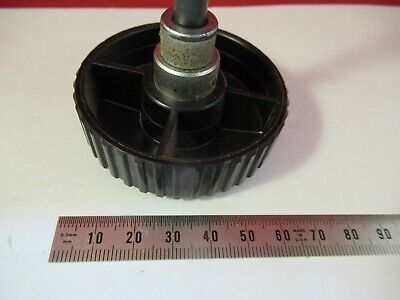 LEITZ HARDNESS TESTER KNOB MICROSCOPE PART as pictured &W2-A-55