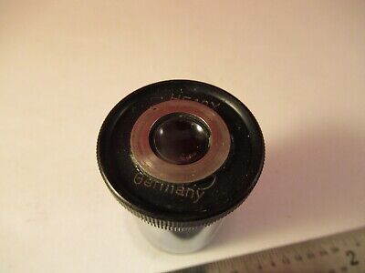 GERMANY HF 10X EYEPIECE OPTICS MICROSCOPE PART AS PICTURED &1E-B-87