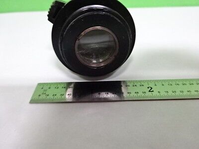 MICROSCOPE PART DIAPHRAGM IRIS VERTICAL ILLUMINATOR OPTICS AS IS B#B1-F-A-7