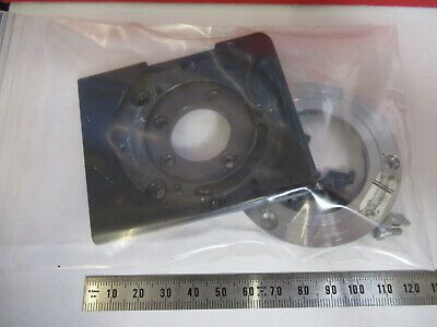 LEITZ WILD-LEITZ GERMANY SET OF CLAMPS MICROSCOPE PART AS PICTURED &B2-A-17