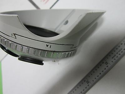 OPTICAL MICROSCOPE PART ZEISS GERMANY NOSEPIECE TURRET OPTICS BIN#H8-L-06