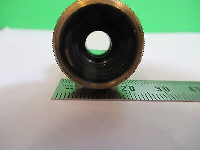 ANTIQUE ERNST LEITZ 10X "3" OBJECTIVE  MICROSCOPE PART AS PICTURED Z1-A-57