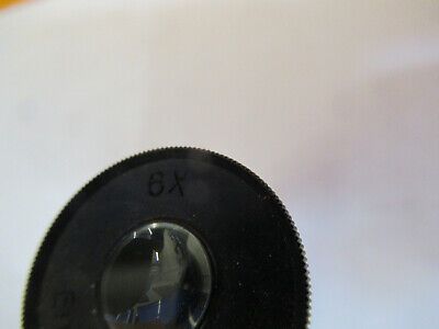 ANTIQUE LEITZ WEZTLAR EYEPIECE 6X LENS MICROSCOPE PART AS PICTURED 8Y-A-107