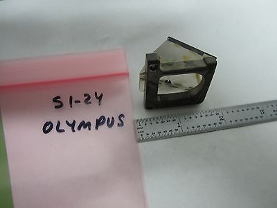 OPTICAL MICROSCOPE PART OLYMPUS JAPAN PRISM OPTICS BIN#S1-24