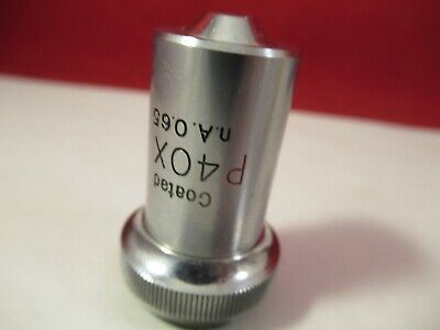 UNITRON POL OBJECTIVE P40X POL OPTICS MICROSCOPE PART AS PICTURED &8-B-33