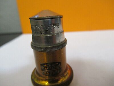 ANTIQUE BRASS SPENCER OBJECTIVE 95X LENS MICROSCOPE PART AS PICTURED &8Y-A-125