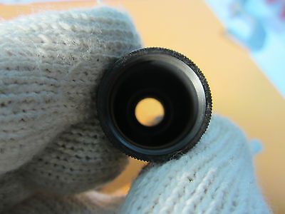 MICROSCOPE PART OBJECTIVE VINTAGE CARL ZEISS 4.7X + CAN GERMANY OPTICS BIN#21