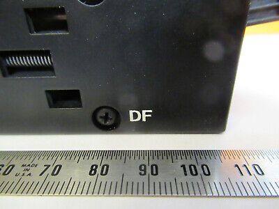 LEICA GERMANY DMRX cube block iris diaphragm MICROSCOPE PART AS PICTURED P1-A-13