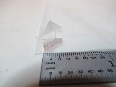 OPTICAL GLASS PRISM MIL SPEC OPTICS AS PICTURED &FT-5-67