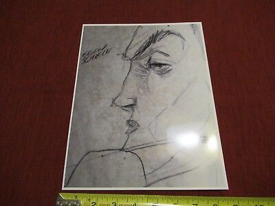 VINTAGE RARE PHOTO of ART of EGON SCHIELE AUSTRIAN PAINTER KLIMT protege #lob-F