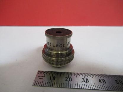 ANTIQUE  ERNST LEITZ GERMANY 1X OBJECTIVE MICROSCOPE PART AS PICTURED G4-A-76