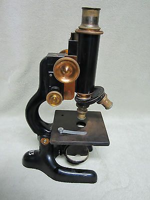 VINTAGE OPTICAL BAUSCH LOMB MICROSCOPE COLLECTABLE OK OPTICS AS IS BIN#OFC2 ii