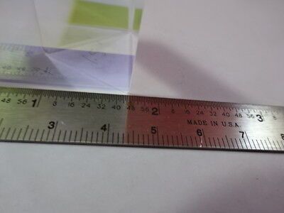 OPTICAL GLASS PRISM OPTICS AS IS &51-A-05